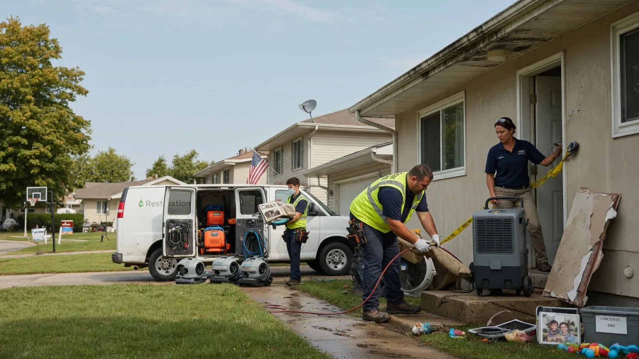 Water Damage Restoration in Scotland, MD near me